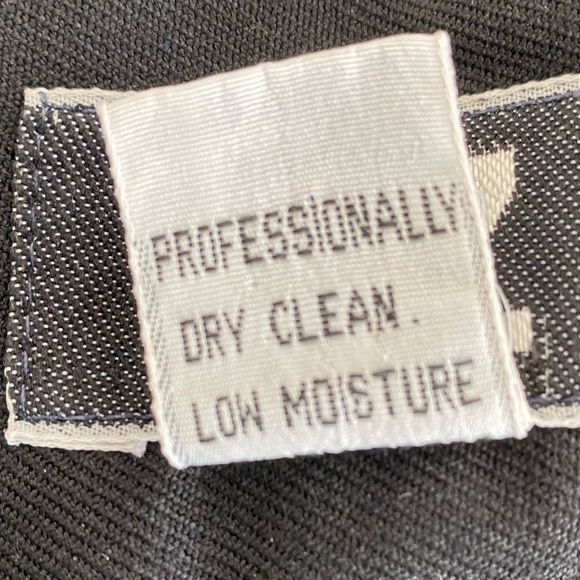 Black Wool Blend Skirt Vintage 1990’s Kiz Size 14 - Picture 10 of 10